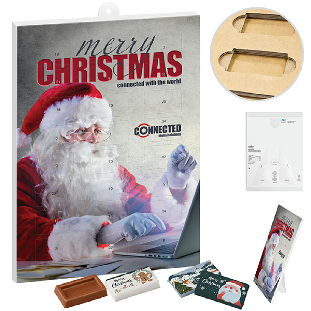 Schoko-Naps Adventskalender "Papier"
