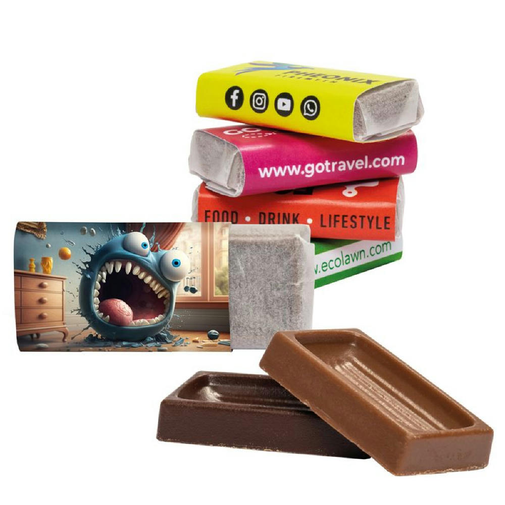 Napolitain, Schokotäfelchen