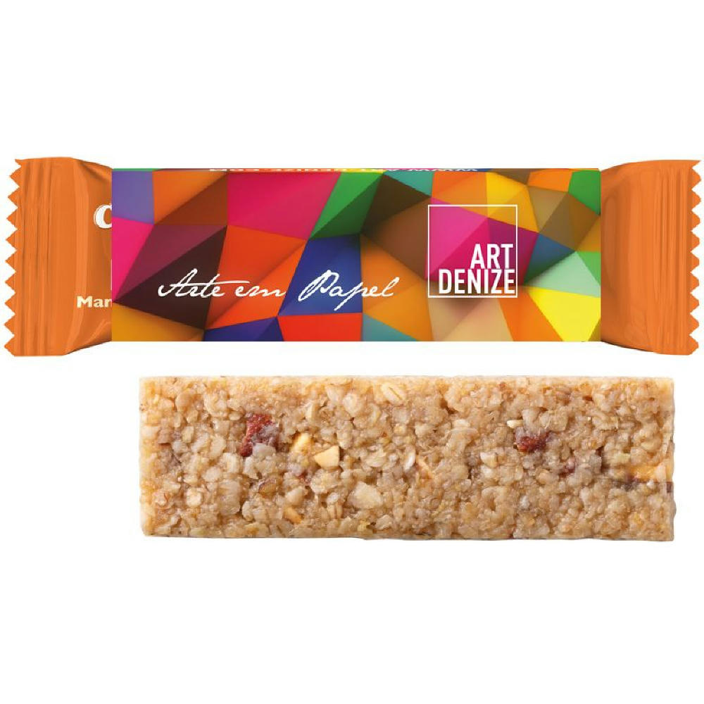 Werbeschuber mit Corny Haferkraft Riegel, verschiedene Sorten