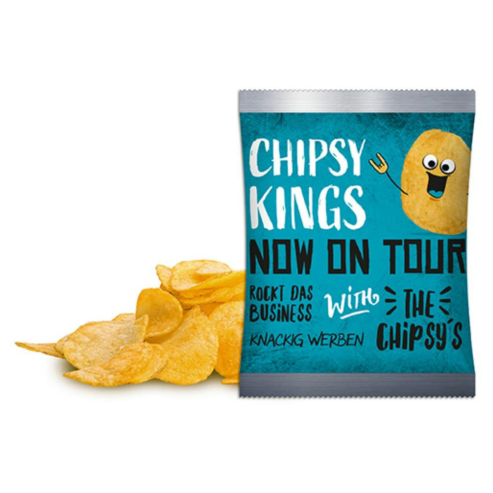 Jo Chips im Werbetütchen