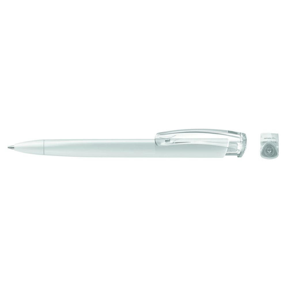 Druckkugelschreiber TRINITY K transparent RECY