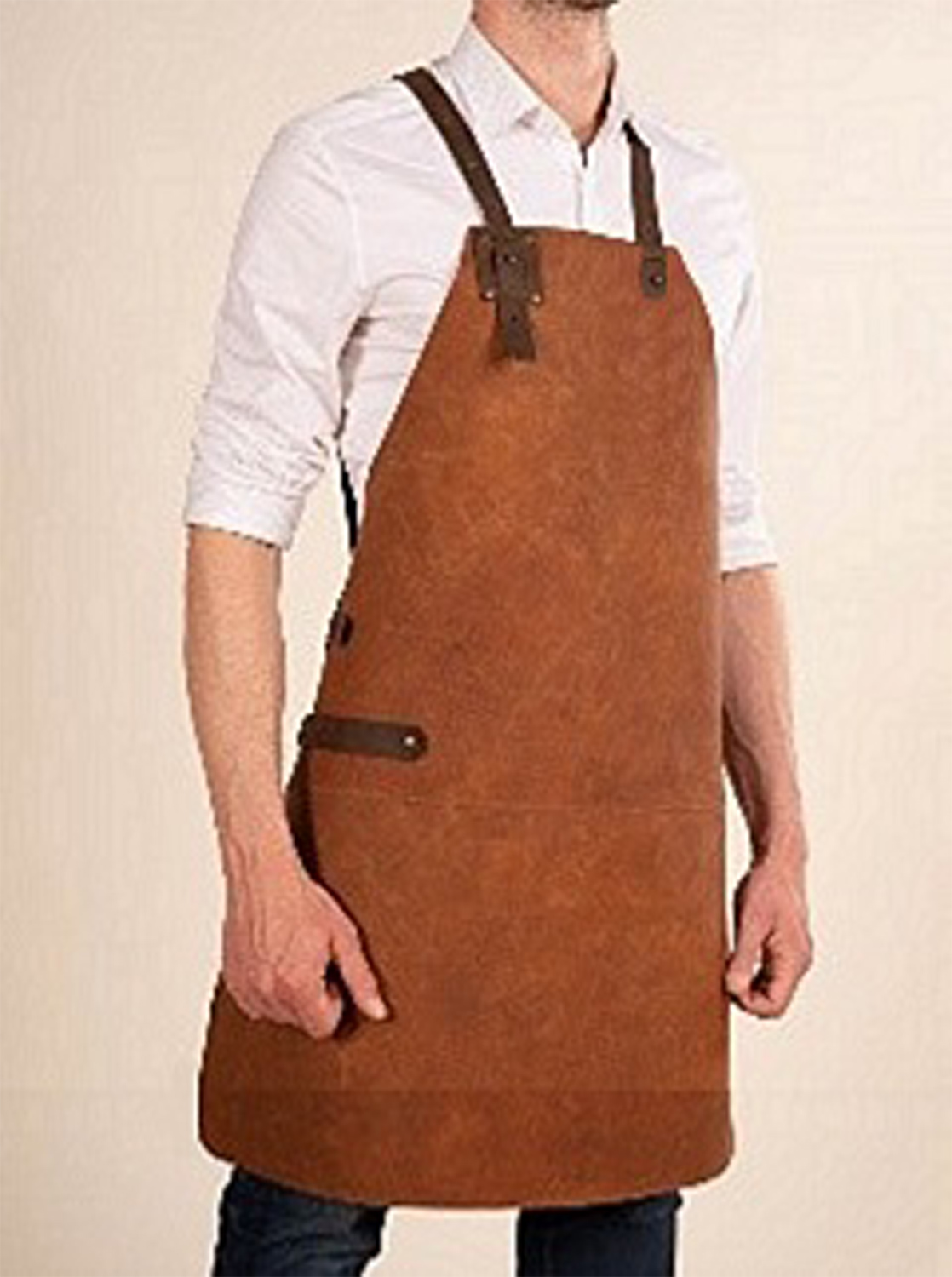 EUROSTYLE Grillschürze CrazyHorse cognac