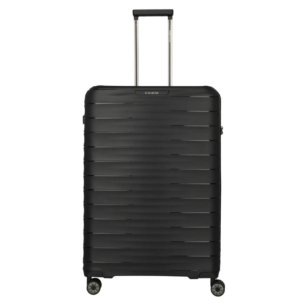 travelite MOOBY 4-Rollen Trolley L Schwarz