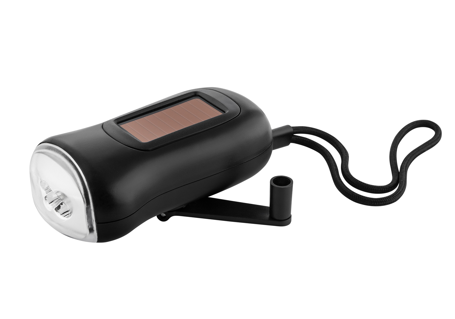 Solar- Dynamolampe " Go Green & Light"