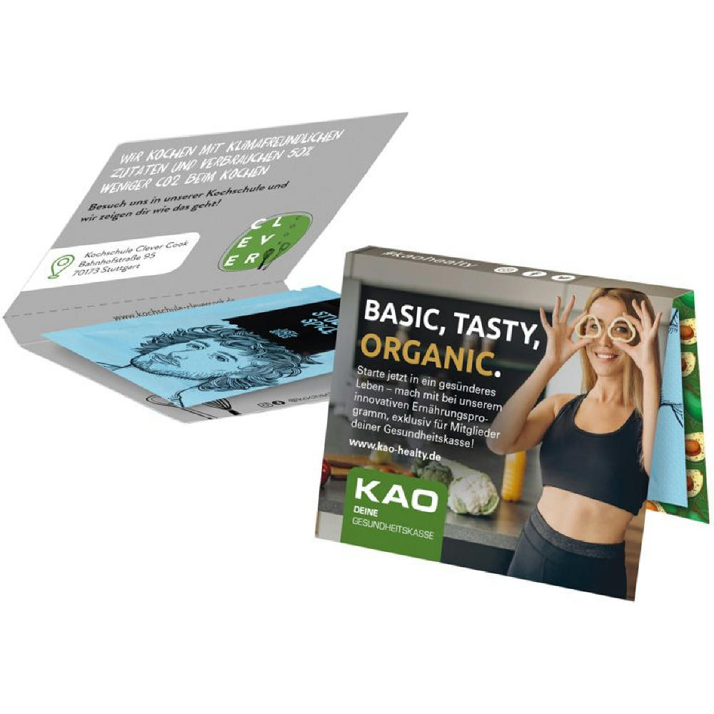 Werbekarte Midi, verschiedene Füllvarianten