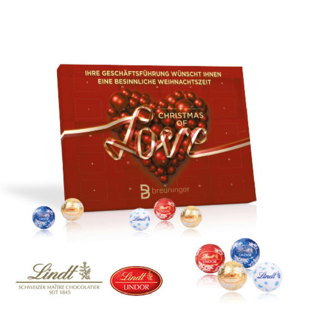 Tisch-Adventskalender Lindt "Gourmet Edition"