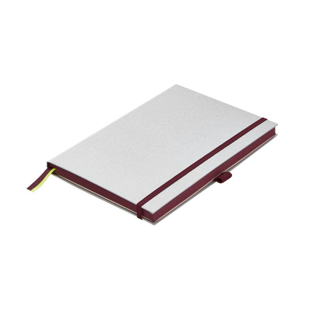 Notizbuch Hardcover black-purple A5