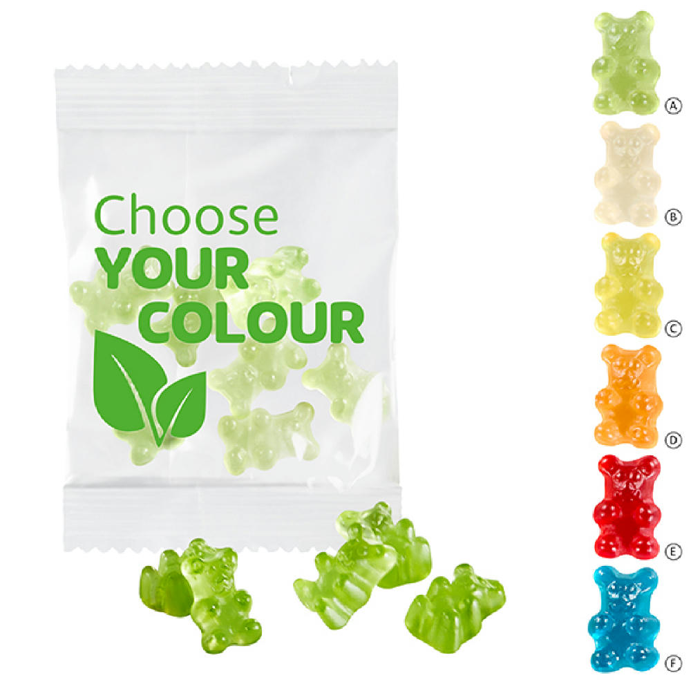 VEGANE 1-farbige Premium-Bärchen