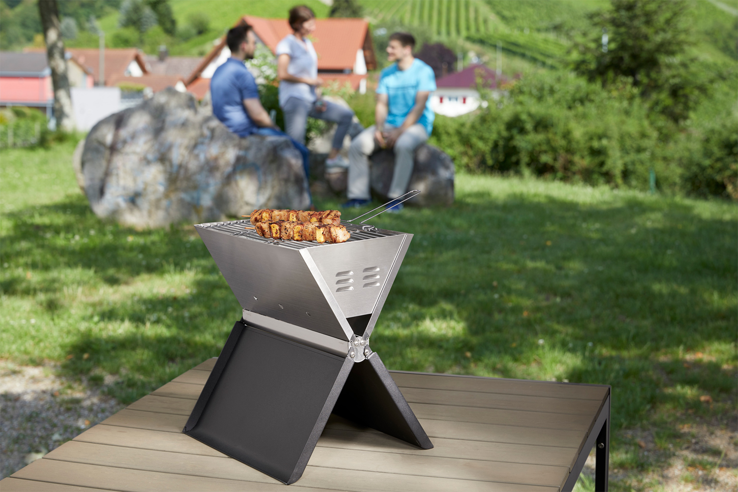 Holzkohlegrill "Solid"