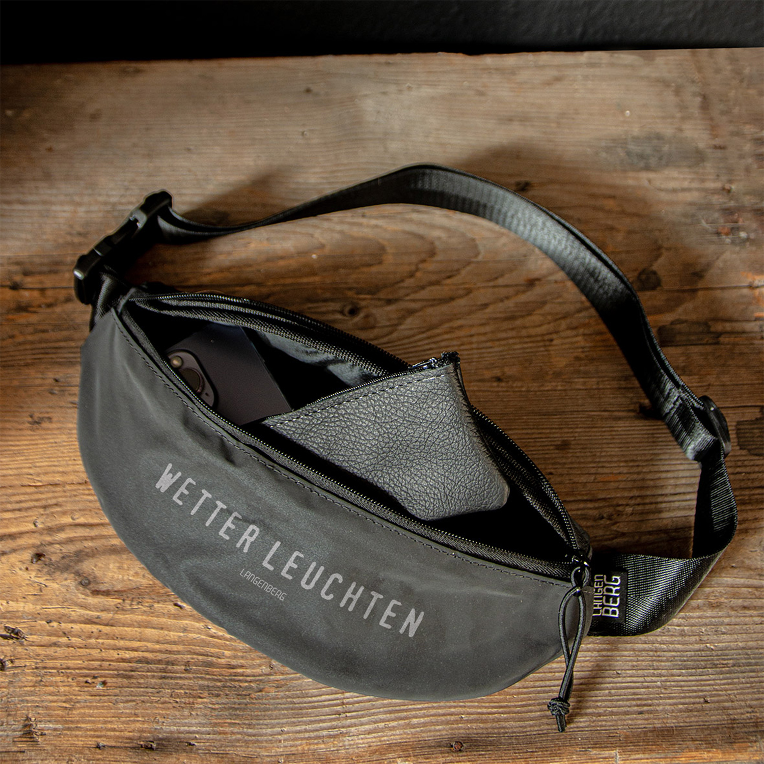 Bauchtasche "Flash-Black"