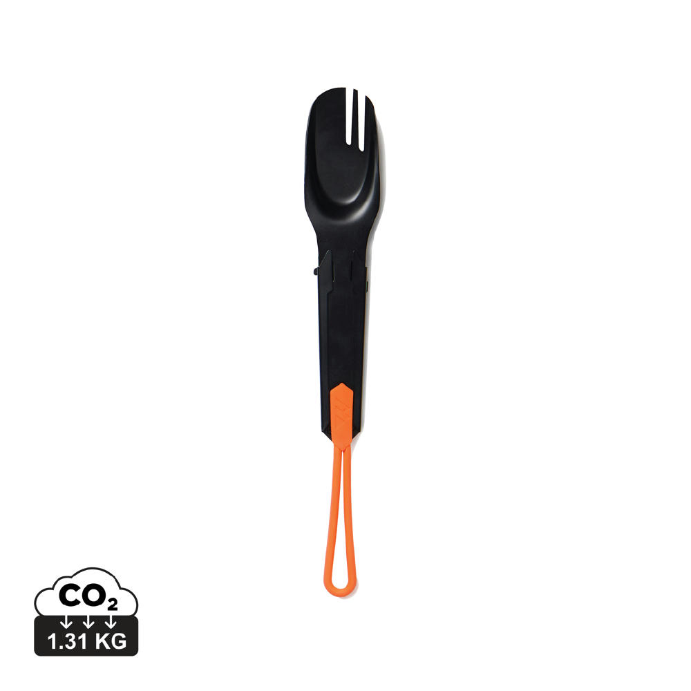Nordic Drift Outdoor-Besteck "Trail 4-in-1"